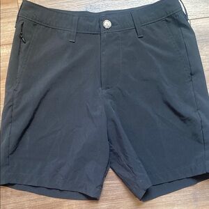 Men's Black Casual Shorts